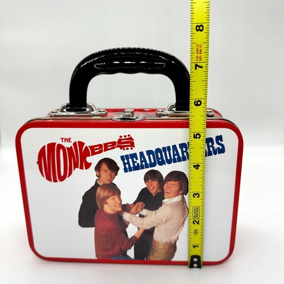 The Monkees Headquarters Vintage Lunchbox Collector Tin Address Book Pad Pencil - Picture 12 of 12